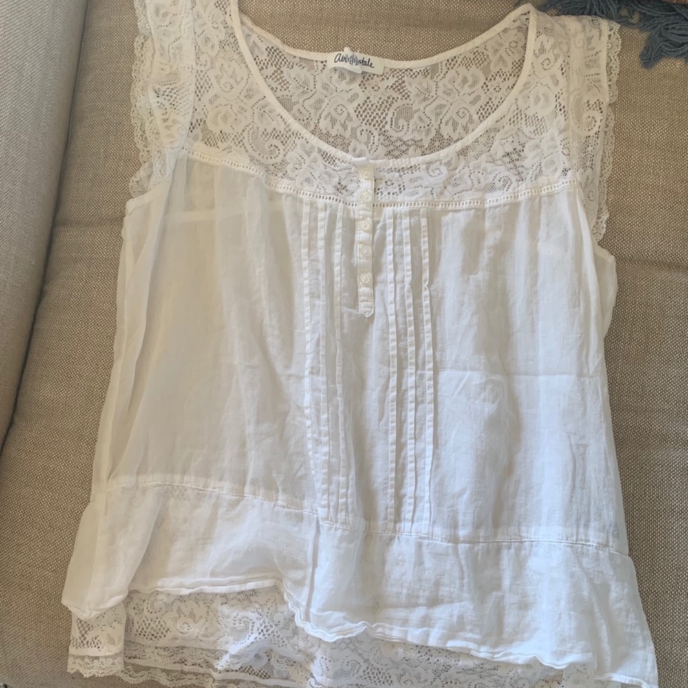White Lace Top